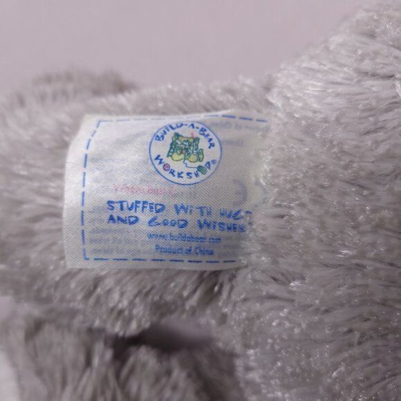 Build-A-Bear Workshop Gray Cat Plush Toy 16 in Soft Stuffed Animal Retired - Picture 6 of 6
